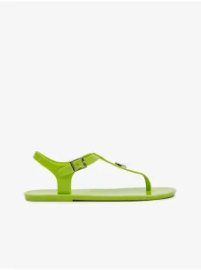 Svetlozelené dámske sandále Michael Kors Mallory Jelly #6857291