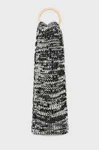 Šál Michael Kors dámsky, čierna farba, vzorovaný #2585472