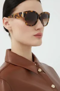 Slnečné okuliare Michael Kors BAJA dámske, hnedá farba, 0MK2164
