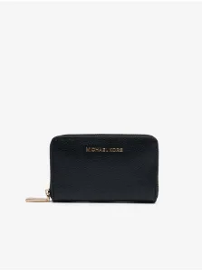 Čierna dámska kožená peňaženka Michael Kors Card Case
