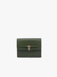 Kožená peňaženka MICHAEL Michael Kors dámsky, zelená farba #8100248