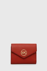 Kožená peňaženka MICHAEL Michael Kors dámsky, čierna farba #7863088