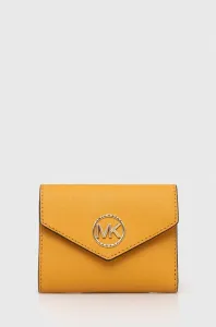 Kožená peňaženka MICHAEL Michael Kors dámsky, čierna farba #7692690