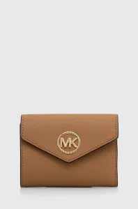 Kožená peňaženka MICHAEL Michael Kors dámsky, čierna farba #8405851