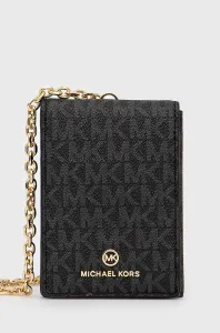 Peňaženka MICHAEL Michael Kors dámsky, čierna farba #242339