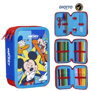 PENCIL CASE WITH ACCESSORIES MICKEY