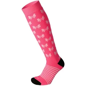 Mico MEDIUM WARM CONTROL K Detské lyžiarske ponožky, ružová, veľkosť #8412790