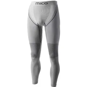 Mico LONG TIGHT PANTS ODORZERO XT2 Pánske dlhé termo nohavice, sivá, veľkosť 2