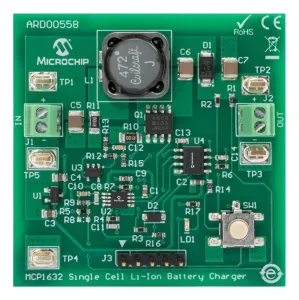 Microchip Ard00558. Demo Board, Li-Ion Battery Charger
