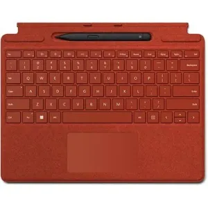 Microsoft Surface  Pro X/Pro 8/Pro 9 Signature Keyboard + Pen Poppy Red CZ/SK