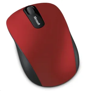 Microsoft Myš Bluetooth Mobile Mouse 3600, 1000DPI, Bluetooth, optická, 3tl., bezdrôtová, červená, 1 ks AA, klasická, BlueTrack
