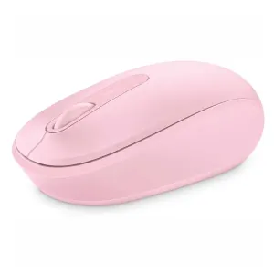 Microsoft Myš Mobile Mouse 1850, 1000DPI, 2.4 [GHz], optická, 3tl., bezdrôtová, ružová, 1 ks AA, Klasická, Microsoft Nano Transcei