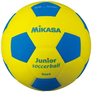 Futbalová lopta detská - futbal MIKASA SF4J varianta: žltá/modrá