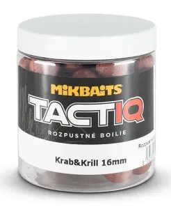 Mikbaits rozpustné boilies tactiq krab krill 250 ml - 16 mm