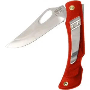 MIKOV CROCODILE 243-NH-1/B Vreckový outdoorový nôž, červená, veľkosť