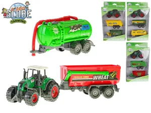 MIKRO TRADING - Traktor s vlečkou Farm set, Mix Produktov
