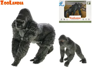 MIKRO TRADING - Zoolandia gorila s mláďaťom 5,5-10,5cm v krabičke, Mix produktov