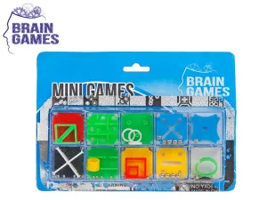 MIKRO TRADING - Brain Games sada hlavolamov 10ks na karte