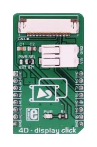 Mikroelektronika Mikroe-3044 4D-Display Click Board