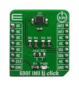 Mikroelektronika Mikroe-3776 6Dof Imu 7 Click Board
