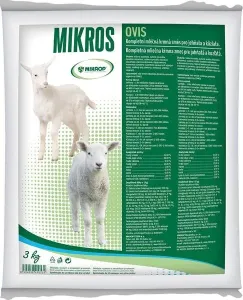 Mikrop OVIS kompletná mliečna zmes pre jahňatá/kozy 3kg