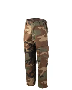 Detské nohavice US BDU Mil-Tec® – US woodland (Farba: US woodland, Veľkosť: L) #5806771