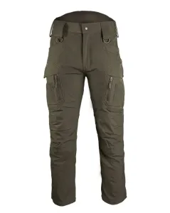Softshellové nohavice Mil-Tec® Assault - zelené (Farba: Zelená, Veľkosť: S) #4686494
