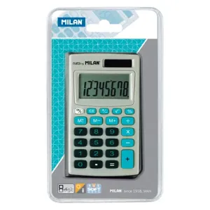 MILAN - Kalkulačka vrecková 8-miestna 150208 modrá