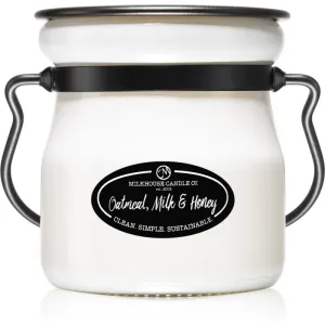 Milkhouse Candle Co. Creamery Oatmeal, Milk & Honey vonná sviečka Cream Jar 142 g