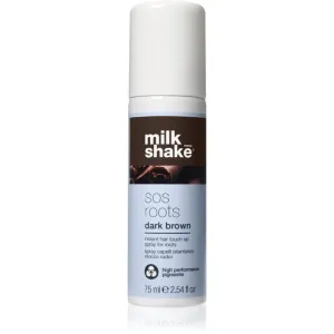 Milk_Shake SOS Roots Instant Hair Touch Up vlasový korektor odrastov a šedín Dark Brown 75 ml