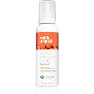 Milk_Shake Colour Whipped Cream tónovacia pena pre všetky typy vlasov Light Red 100 ml