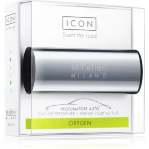 Millefiori Icon Oxygen vôňa do auta Metallo Shiny Blue