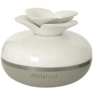 Millefiori Milano Keramický difuzér Air Desing Kvetina sivá