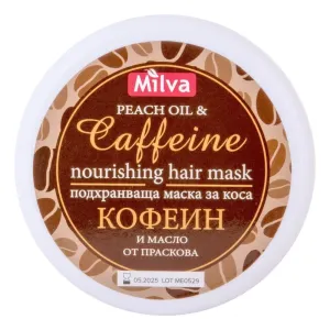 Milva Caffeine vyživujúca maska pre normálne až suché vlasy 250 ml