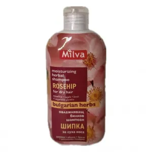 Milva Rosehip hydratačný šampón pre unavené vlasy bez lesku 200 ml