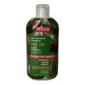 Milva Pine Tar šampón pre obnovenie rovnováhy pokožky hlavy 200 ml