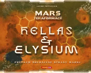 Mindok Mars: Teraformace rozširenie Hellas a Elysium