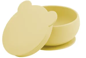 Minikoioi Bowl Yellow silikónová miska s prísavkou 1 ks