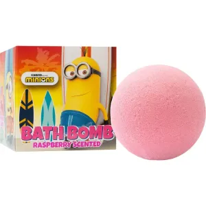Minions Bath Bomb šumivá guľa do kúpeľa Raspberry 1 ks