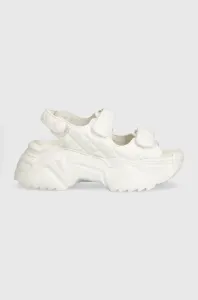 Sandále Miss Sixty dámske, biela farba, na platforme #8661711