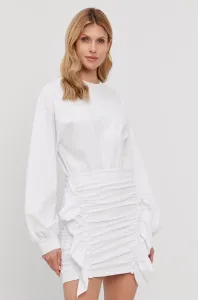 Šaty Miss Sixty biela farba, mini, priliehavá #5232737