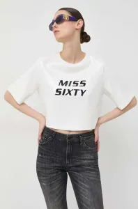 Tričko Miss Sixty dámsky, biela farba