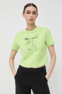 Tričko Miss Sixty dámsky, zelená farba