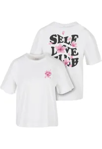 White T-shirt Self Love Club