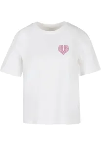 Women's T-shirt Heart Cage - white