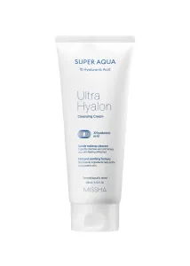 Missha Super Aqua 10 Hyaluronic Acid hydratačný čistiaci krém 200 ml #878741
