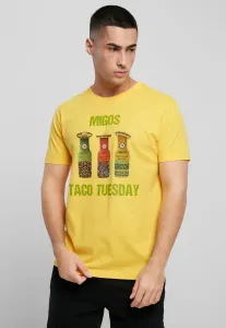 Mr. Tee Migos Tuesday Taco Tee taxi yellow - Size:L