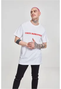 Men's T-shirt I Kill Romance - white