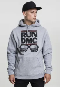 Mr. Tee RUN DMC City Glasses Hoody heather grey - Size:M