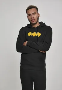 batman patch hoody black